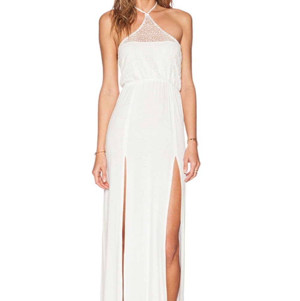 Super Cute Double Slit Maxi Dress